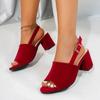 2026 Hot Sale Summer Peep Toe Women's Elegant Sandals Outdoor Fashion Buckle Strap Shoes Solid Chunky Heels Plus Size Sandals