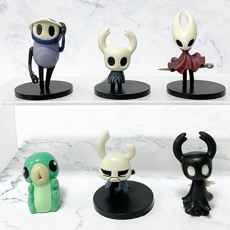 Hollow Knight Collectible Figure Set With Pvc Models For Gaming Enthusiasts
