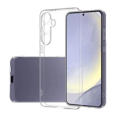 Simple Slim Soft TPU Clear Transparent Phone Case On For Samsung Galaxy S24 FE S24FE G Cover Fundas Capa