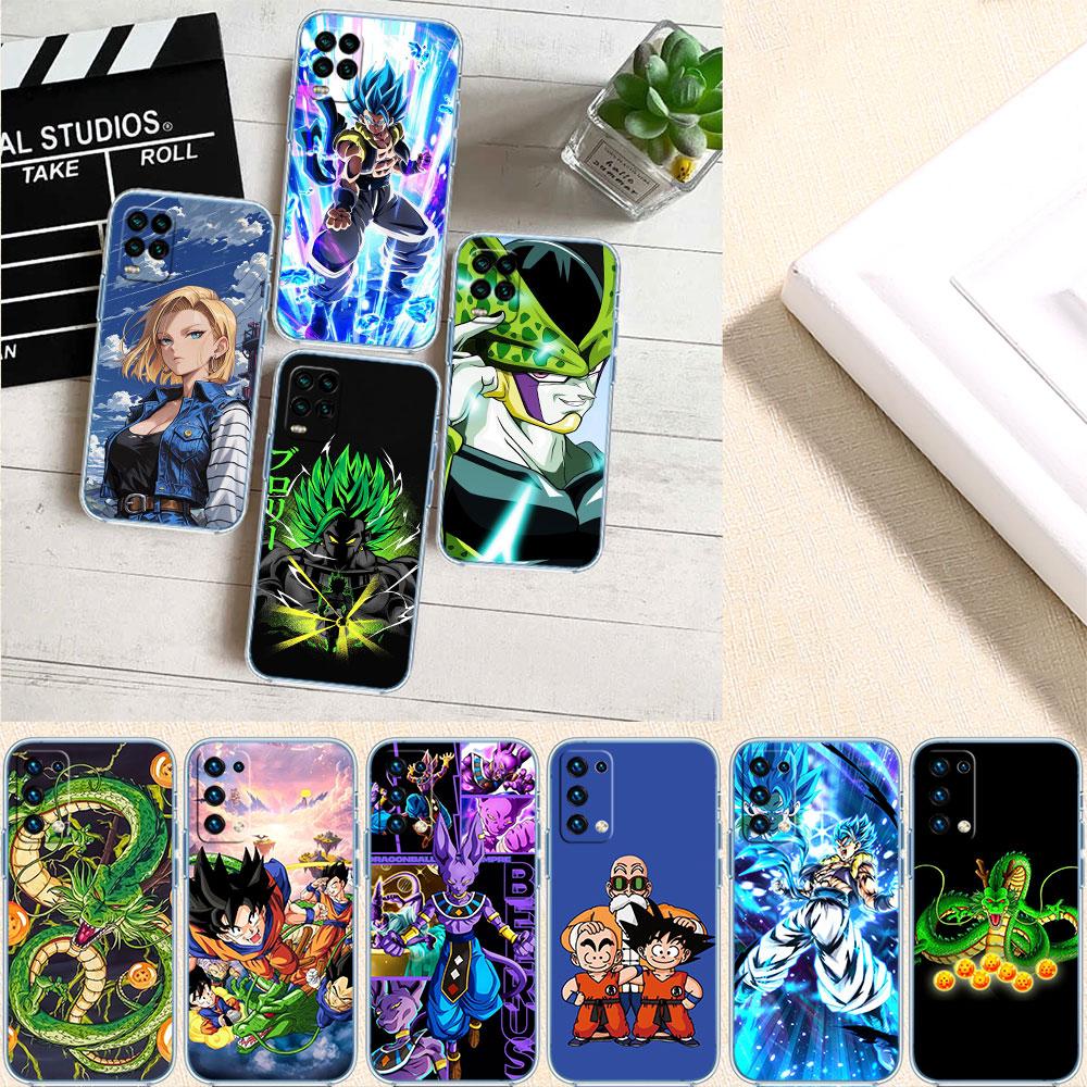 PP30 Dragon Ball Goku Soft Shell Transparent Phone Case for Motorola Moto G7 G8 G9 G84 G85 G73 G24 G15 Z2 Play Power Plus