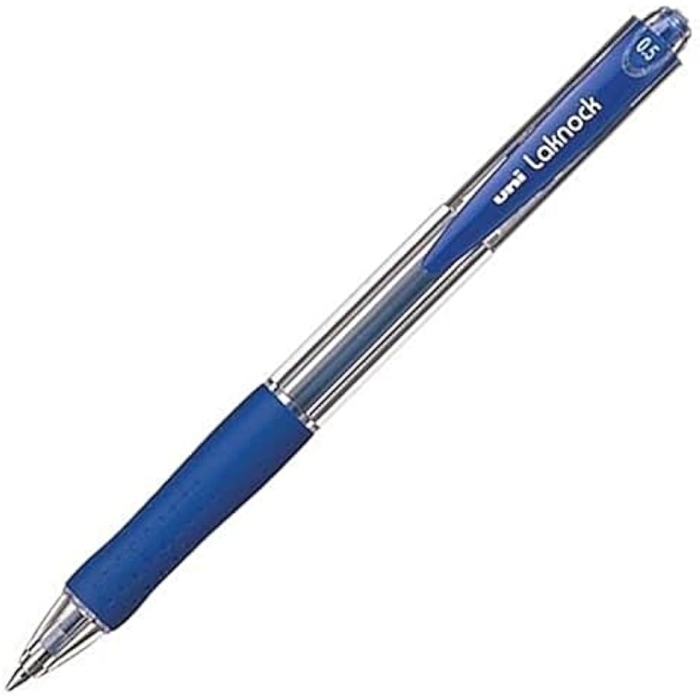 Mitsubishi Pencil Permanent Ballpoint Pen Very Easy Knock SN-100-05 Blue 33