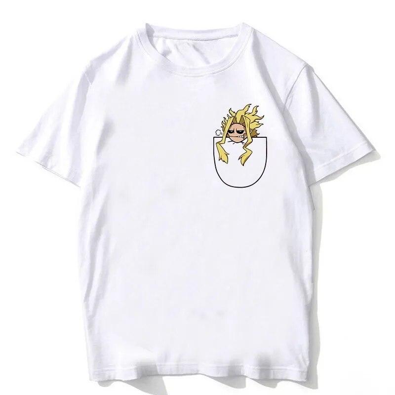 Nejnovější trička My Hero Academia Muž Oblečení s krátkým rukávem Boku No Hero Academia cosplay Legrační