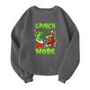 Children's Fashionable Lightweight Long-sleeved Round Neck Pullover With Pockets Printed Pullover