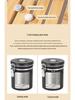 304 Edelstahl Luftdichter Kaffee- und Getreidevorratsbehälter