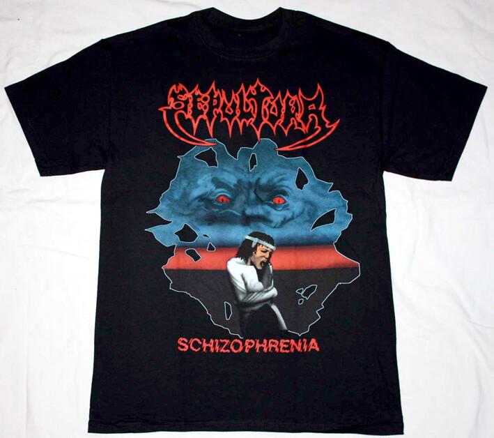 Sepultura Schizophrenia Cotton T-Shirt Size S-5XL L1226 Unisex T-Shirt M