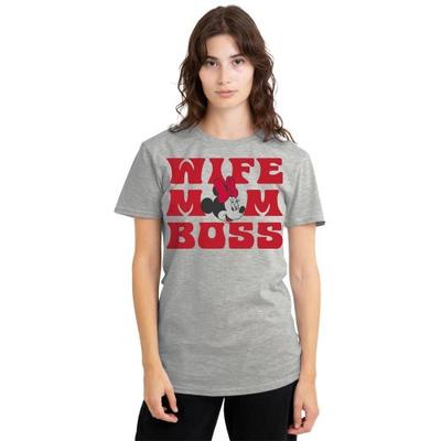 Unisex Adult Wife Mom Boss T-Shirt
