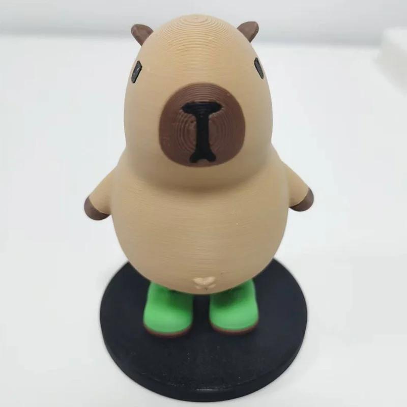 

New Capibara Rx-78-2 Desktop Figures For Games A Dwarf Magnetic Decorative Capybara Figurines Toys Gifts Toys