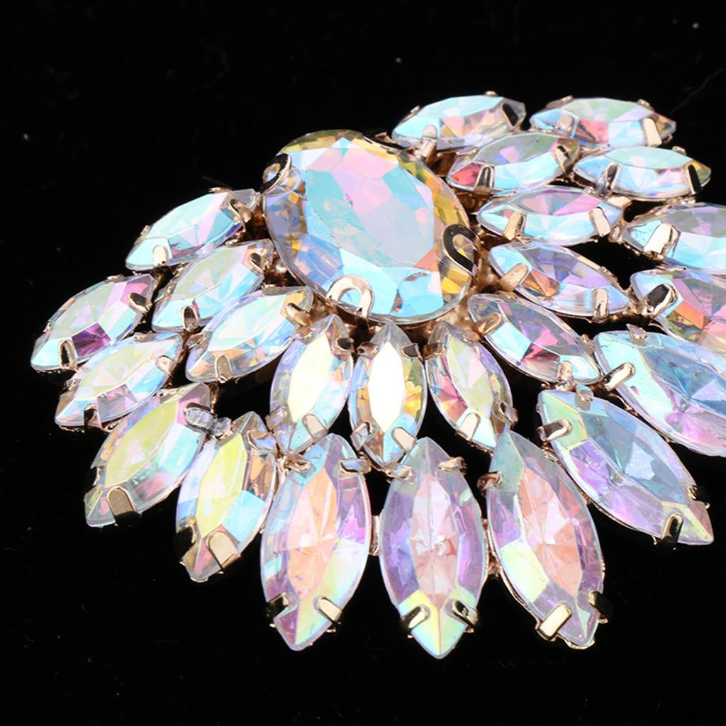 of Ladies Rhinestone Shoe Clips Jewelry for Shoes, Bags, Hats,