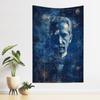 Retro Science Celebrities Nikola Tesla Tapestry Room Decor Wall Cloth Party Hanging Background Room Decor Baby Room