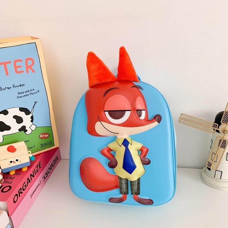 Zootopia Judy Hopps Nick Wilde Backpack With Durable Nylon And Cartoon Character Design For School Use