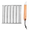 Hot Dog Roller Basket Multifunctional Hot Dog Roller Grill Outdoor Sausage Grilling Tool Camping Gear For Picnic Travel Daily
