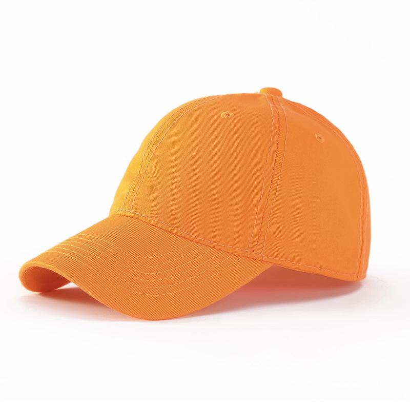 Trendy Soft Cotton Duckbill Cap: Unisex Japanese-Style Baseball Cap with Sun Protection