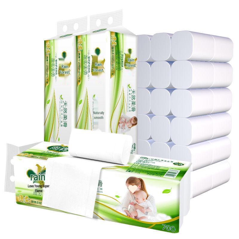 Amemori Baby & Mutter Sechs-lagiges Hygienepapier - Tragbare Toilettenpapierpackung