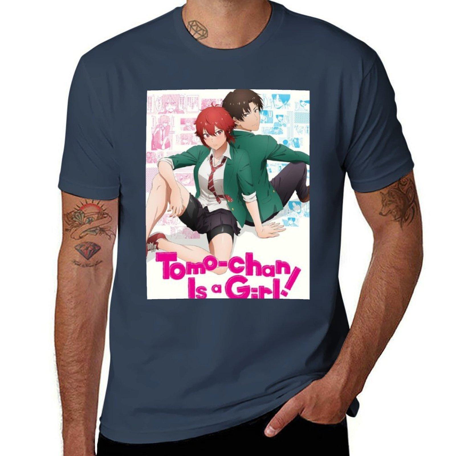 Graphic From Tomochan Is A Girl Tshirt Fashion Print Casual Short Sleeve S