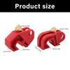 Heavy Type Insulated Breaker Lock With Reinforced Nylons Temperature Resistant For Single Poles Circuit Protecting