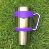 Purple Handle For 30 Oz Yeti Rtic Sic Cup Holder Tumbler Rambler Travel Cup