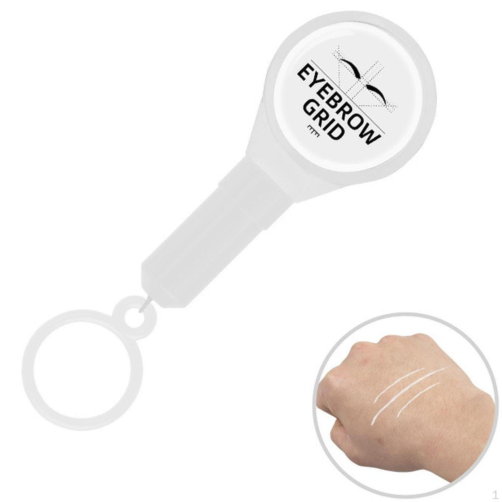 

Картирование бровей Струна Маркер для бровей Нитка Линия Измерительный инструмент Формирование Микроблейдинг Карта Косметика белый