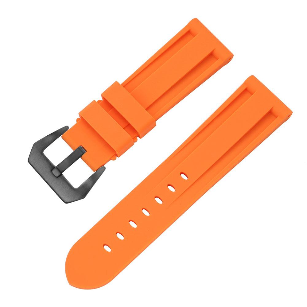 Gummiarmband für Panerai Armband für Omega Universelles Silikon-Uhrenarmband HerrenDamen Sport Wasserdichtes Armband 20mm 22mm 24mm 26mm
