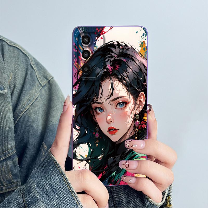 For Samsung Buddy 2 Phone Case Astronaut Back Cover For Galaxy Buddy2 Funda Soft Liquid Silicone Camera Protection Bumper Coque