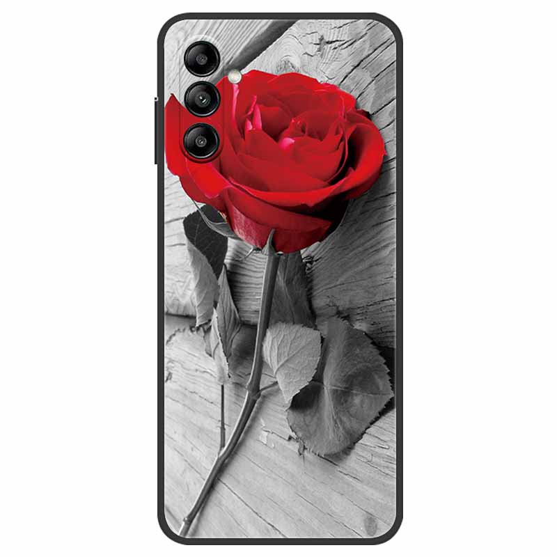 For Samsung Galaxy A14 4G 5G Case Animals TPU Soft Silicone Back Cover Phone Cases for Samsung A15 4G 5G SM-A145F Dog Cat Coque
