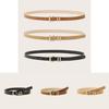 Crocodile Textured Womens Fashion Belt With Alloy Buckle For Business And Casual Wear