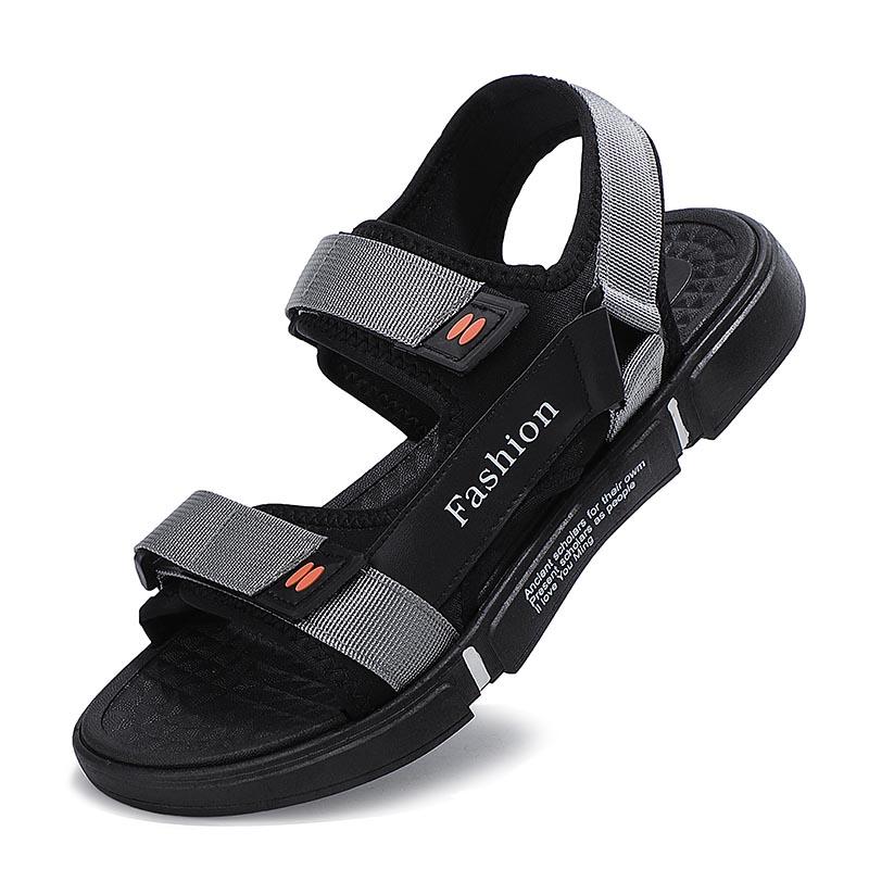 Summer Men's Anti-slip Wear-resistant Outdoor Leisure Sandals Breathable Quick-dry Beach Shoes Casual Vacation Shoes