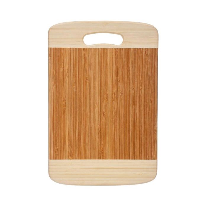 Planche À Découper - MARQUE - 30 X 20 Cm - Bois De Bambou - Poignée Intégrée - Élégante