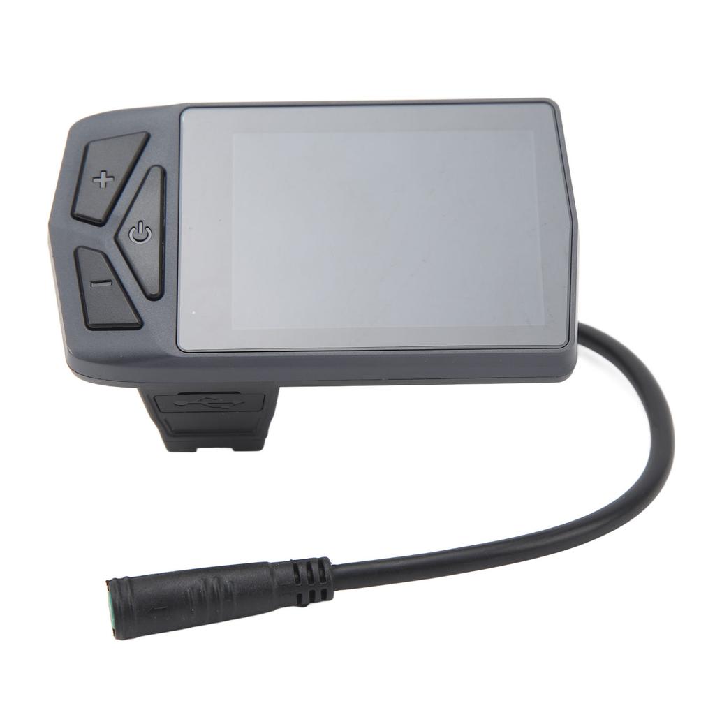 Bluetooth Electric Bike Display Control Panel with Waterproof Connector for Bafang BBS01 BBS02 BBSHD Mid Motor