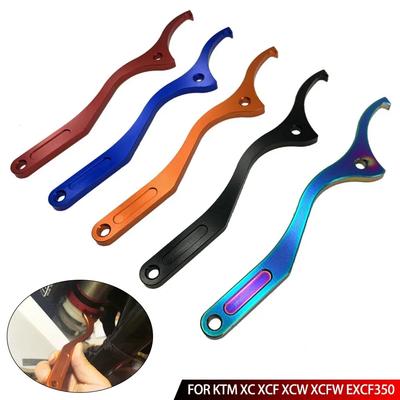 For KTM EXC EXC-F SX SX-F XC XC-F XC-W XCW-F Husqvarna FC FE TC TE Motorcycle Rear Damping Shock Absorber Spanner Wrench Tool