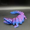 Party Favors for Children 3D Printed Crocodile Fidget Toy, Articulated Figurine, Realistic Flexible Collectible Wildlife Models Reptile Sensory