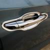 Dla Hyundai Tucson 2015 2016 2017 2018 Nowa chromowana osłona miski klamki drzwi samochodu Naklejki Akcesoria do stylizacji samochodów
