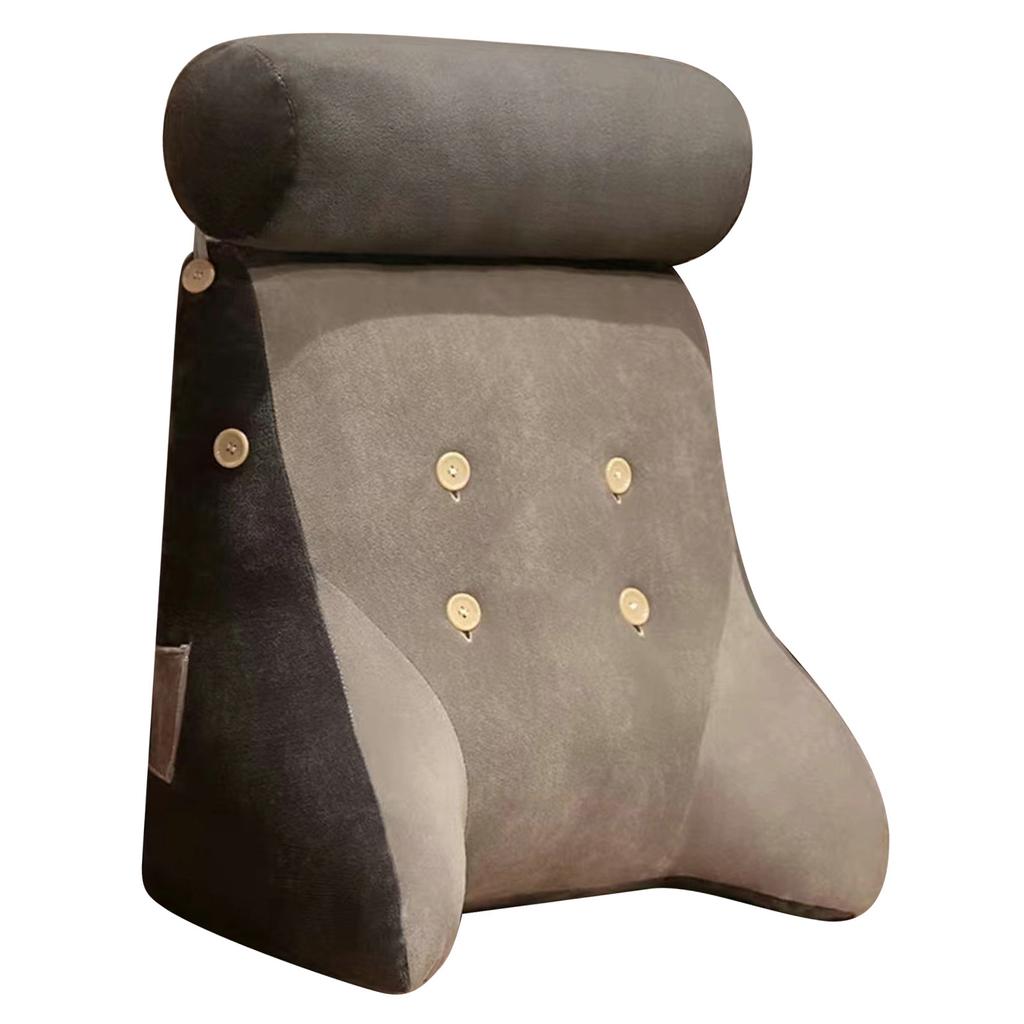 Rückenlehnenkissen Waschbarer Abnehmbarer Bezug Weiches Cartoon-Tier Rückenstützkissen für Bürostuhl