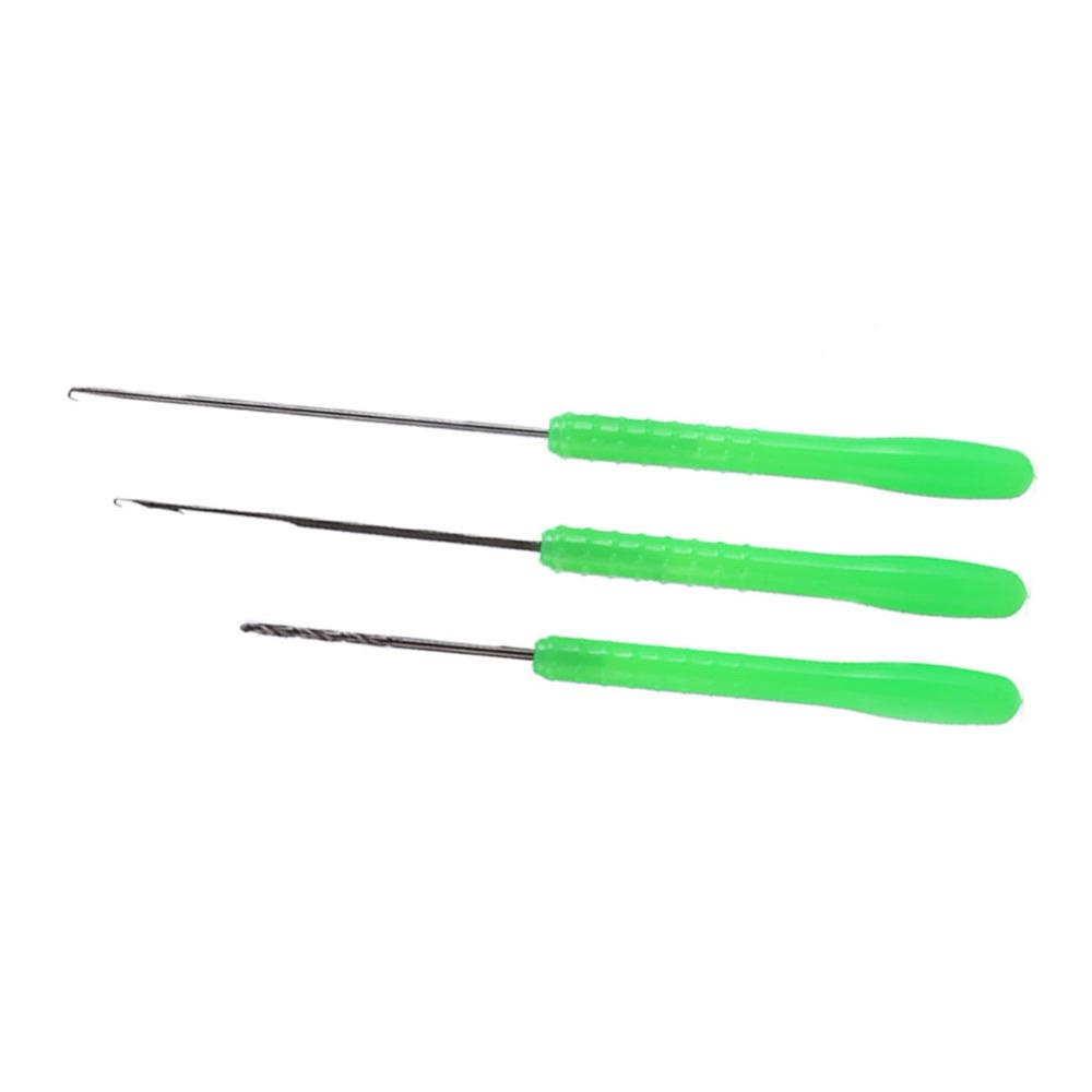 2 Sets 3 in 1 Baiting Needle Tool Lightweight Fishing Bait Needle  for Baiting