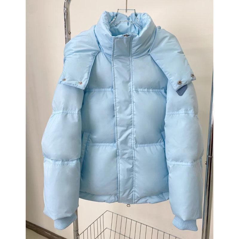 Down Cotton Jacket Women Hooded Parkas Winter Padded Coat Thick Warm Love Embroidery Loose Puffer Female Snow Outwear