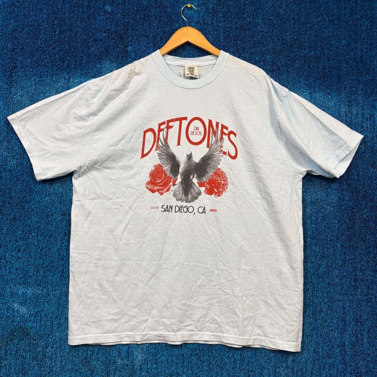 Deftones “Dia De Los Deftones” Graphic T-Shirt Size 2X XXXL