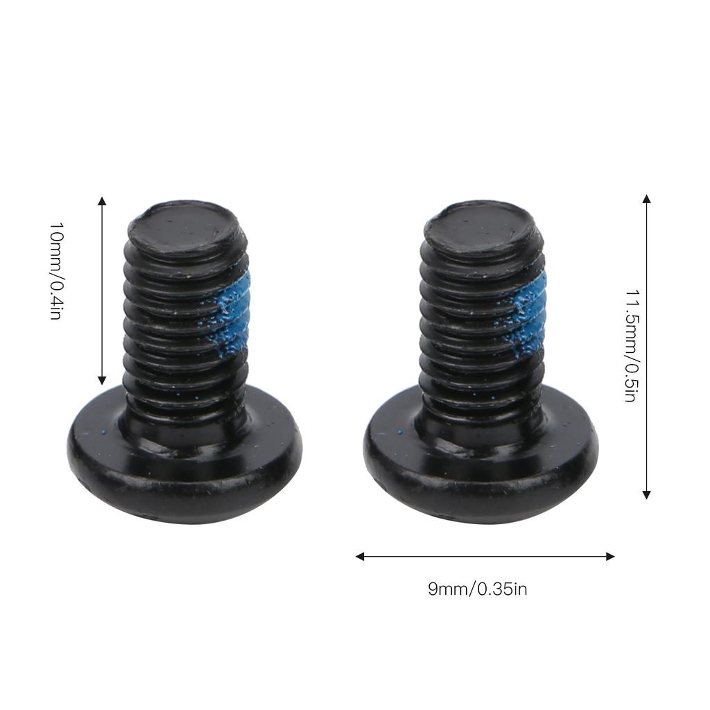 24pcs Disc Brake Screws T25 Colorful S M5x10mmCelsius0.4in Steel Wear Resistance