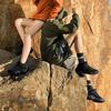 Pingreplace popular niche mountain high-top outdoor shoes camping casual non-slip hiking shoes hiking shoes for men and women couples