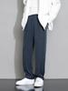Dingfengbaoluo Men's Loose Fit Straight Leg Casual Trousers