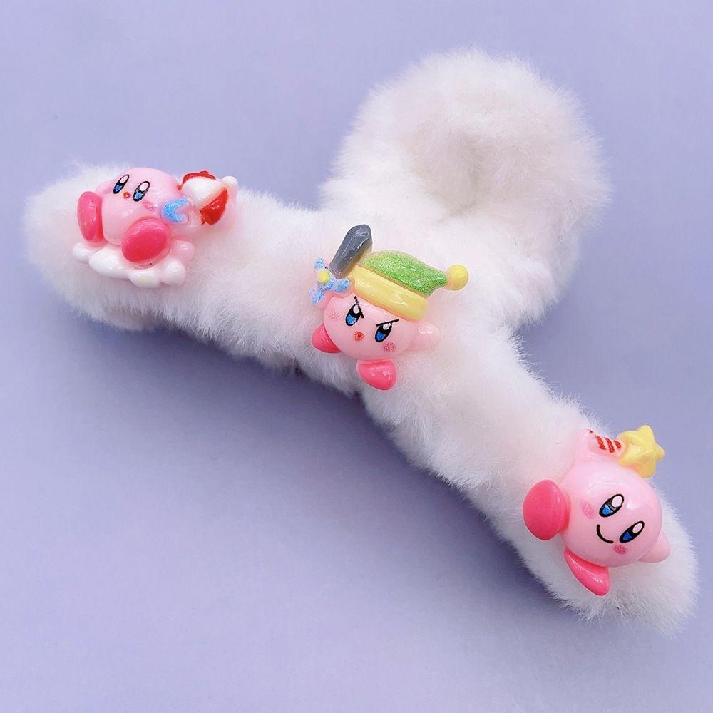 1-20Pcs Kirby Cartoon Resin Jewelry Accessories Diy Cream Glue Phone Case Handmade Hair Clips Shoe Buckles Cup Materials