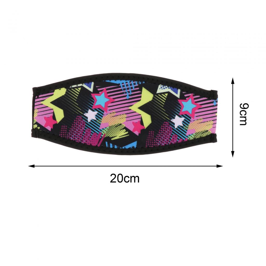 Neoprene Diving Mask Strap Cover Replacement Long Hair Band Snorkel Head Strap for Snorkeling Scuba Gear Accessories Equipment 3