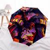 1pc Outdoor Umbrella with Anime Characters - Automatic Opening/Closing, Portable 3-Fold Design, 8-Rib Iron Frame - Perfect Gift for Fans, Travele