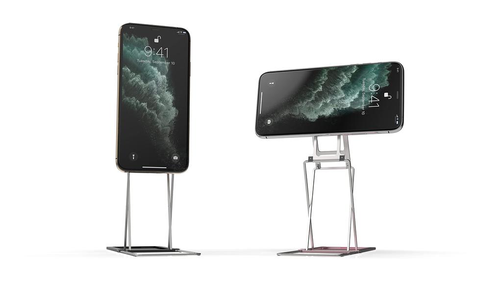 Majextand M Ergonomic Stand [] Smartphone/tablet (black)