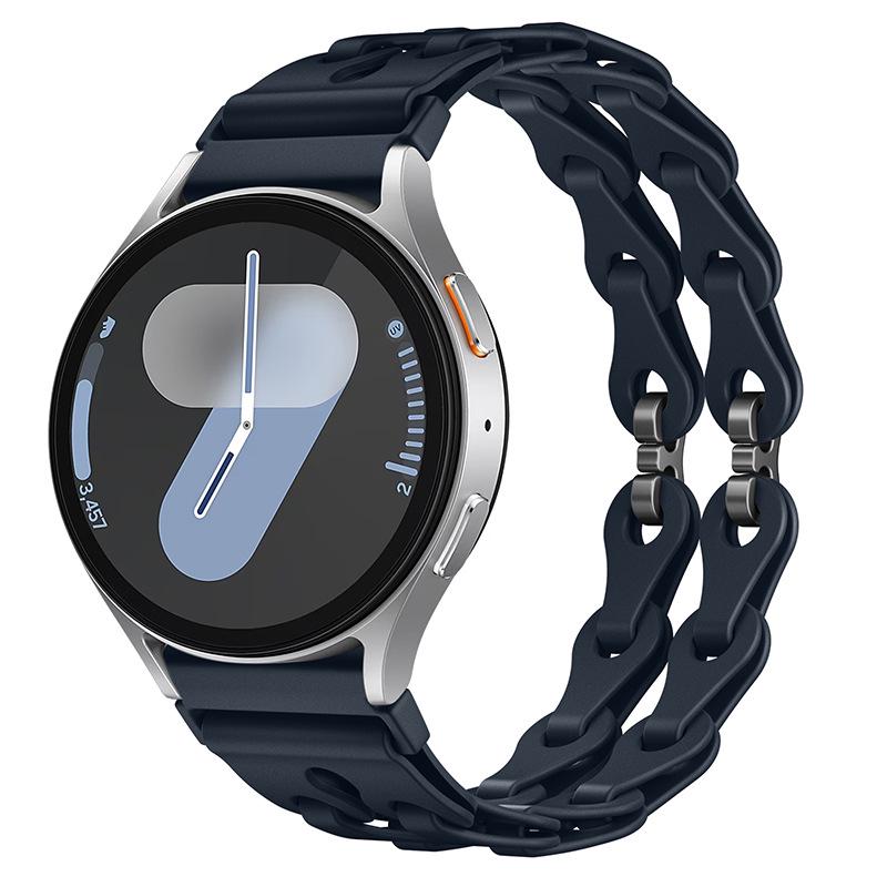 Fashion Hollow Silicone Strap for Samsung Watch7 & Huawei GT3 Pro