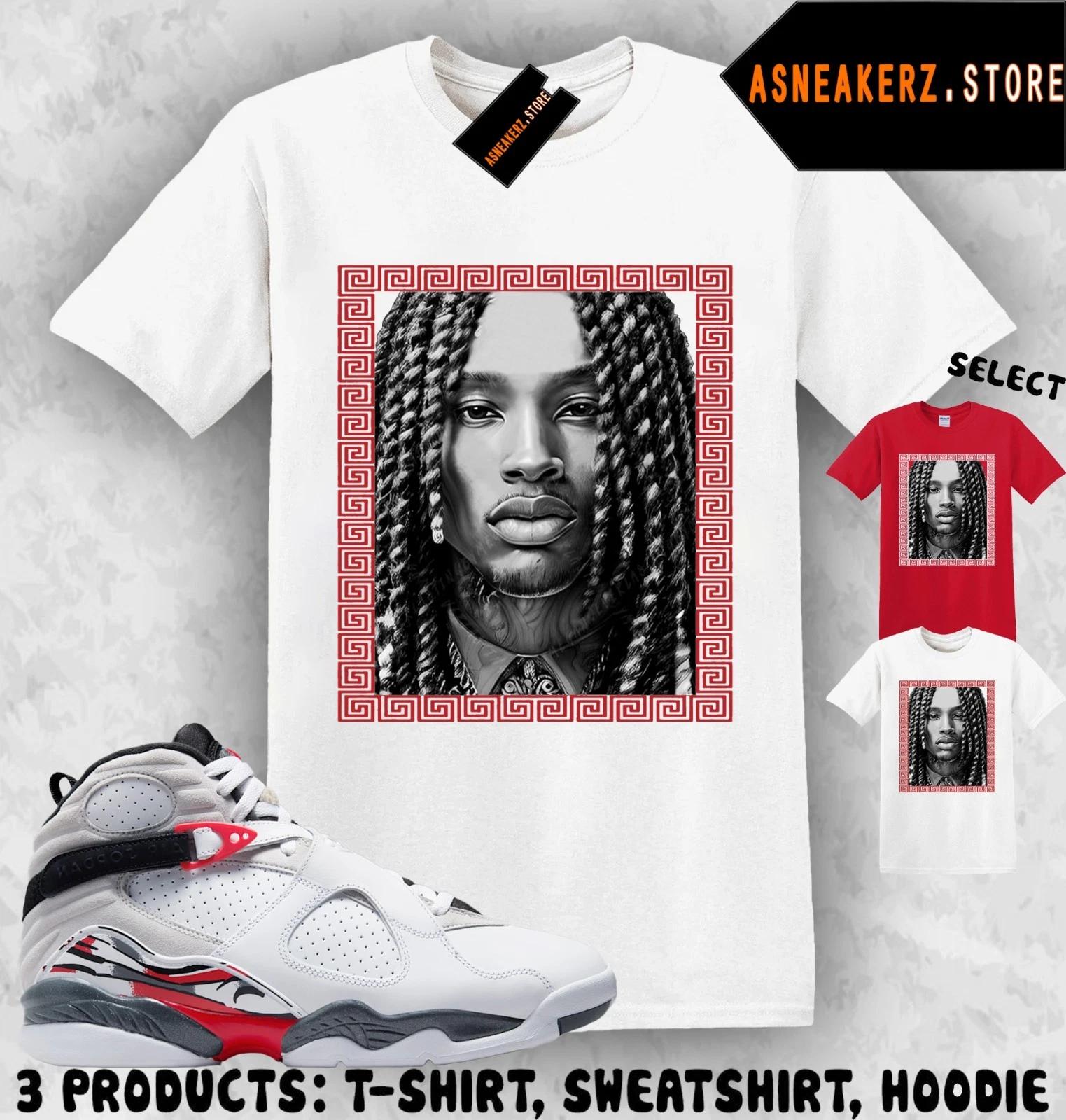 

Tee Shirt Matching AJ 8 Bugs Bunny 2025 To Match Sneaker King Von T shirt 3XL