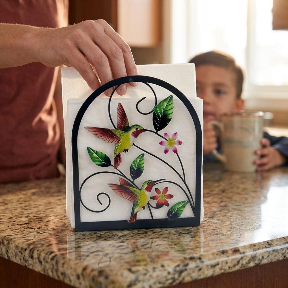 Waterproof Acrylic Napkin Holder Rustproof Napkin Box Exquisite Paper Towel Shelf Countertops