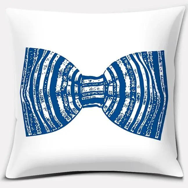 Office Living Room Home Pillowcase Blue Penguin Animal Pillowcase Car Ornaments