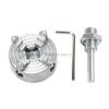 Z011 Mini Machine Tool Three-jaw chuck/Z011A Four-jaw Chuck + M12*1 Chuck Hand Drill Connecting Rod