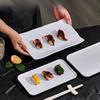 Melamine Faux Porcelain Plates for Hot Pot, Sushi, BBQ & Dessert