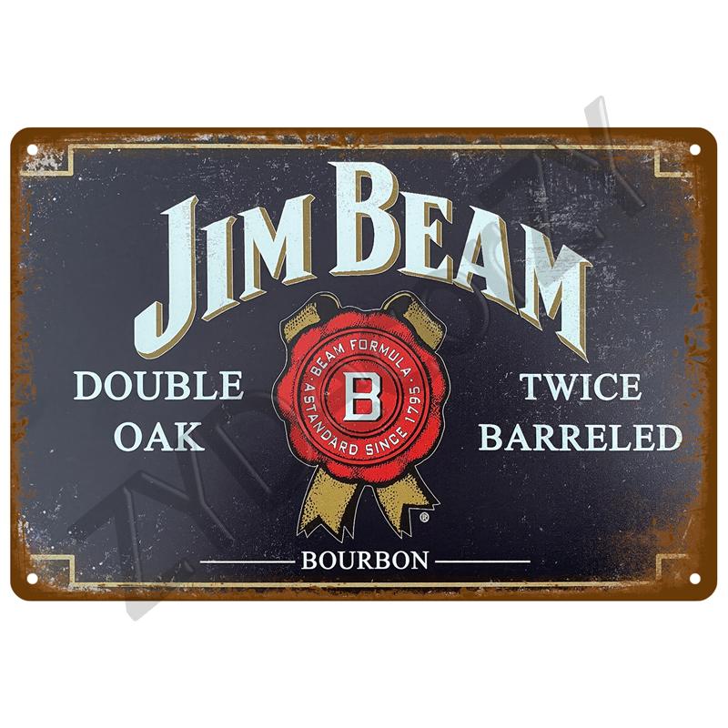 Vintage Posters Cocktail Tin Sign Plaque Metal Sign Plate Decoration Wall Art Home Decor For Bar Pub Club Man Cave Iron Painting