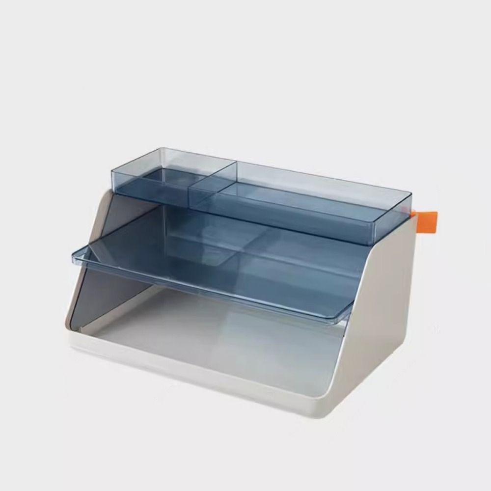 Durable File Storage Tray Large Capacity Book Storage Rack File Paper Holder  Desk Accessories